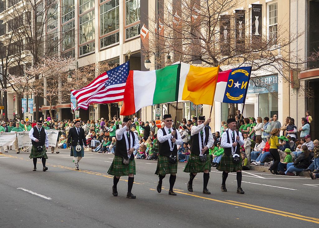 St. Patrick's Parade at Uptown Charlotte.